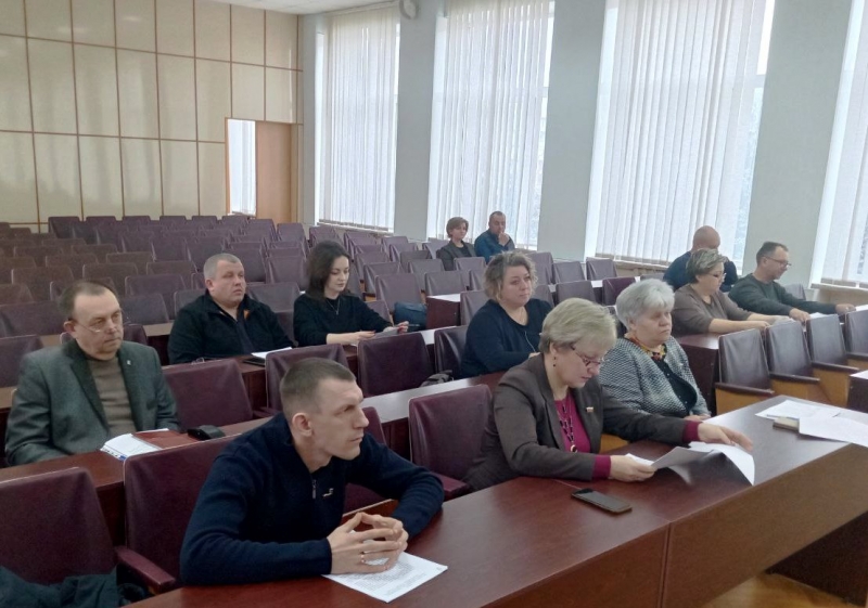Состоялось 25-е заседание Совета Славяносербского муниципального округа.