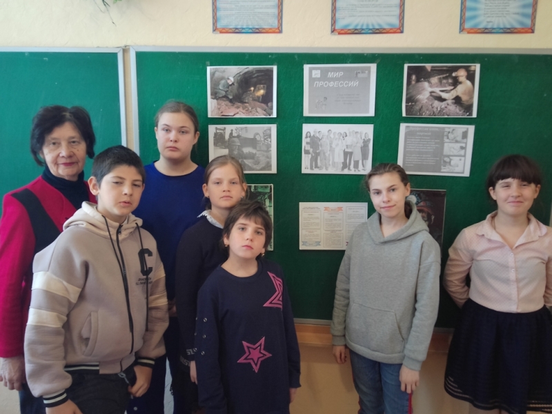В Сабовской школе провели мероприятие «Мир профессий».