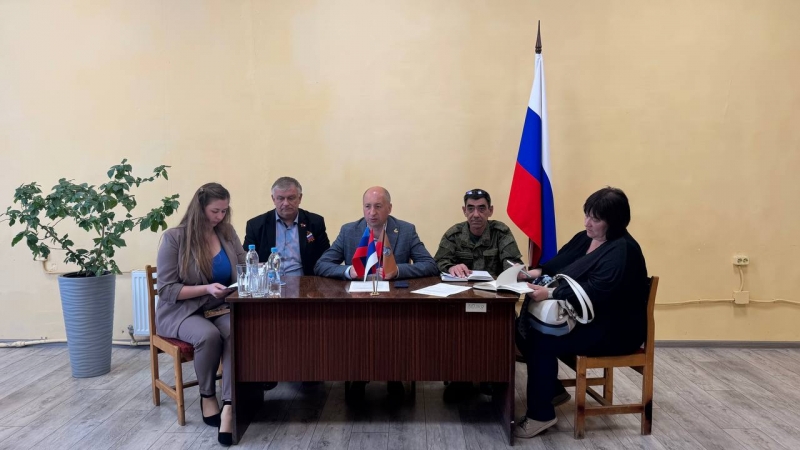 Проведена встреча с родственниками погибших участников СВО в поселке Лотиково.