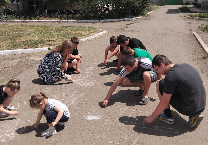 В Смелом провели игровую программу &quot;Детство – это я и ты!&quot; посвященную Дню защиты детей..