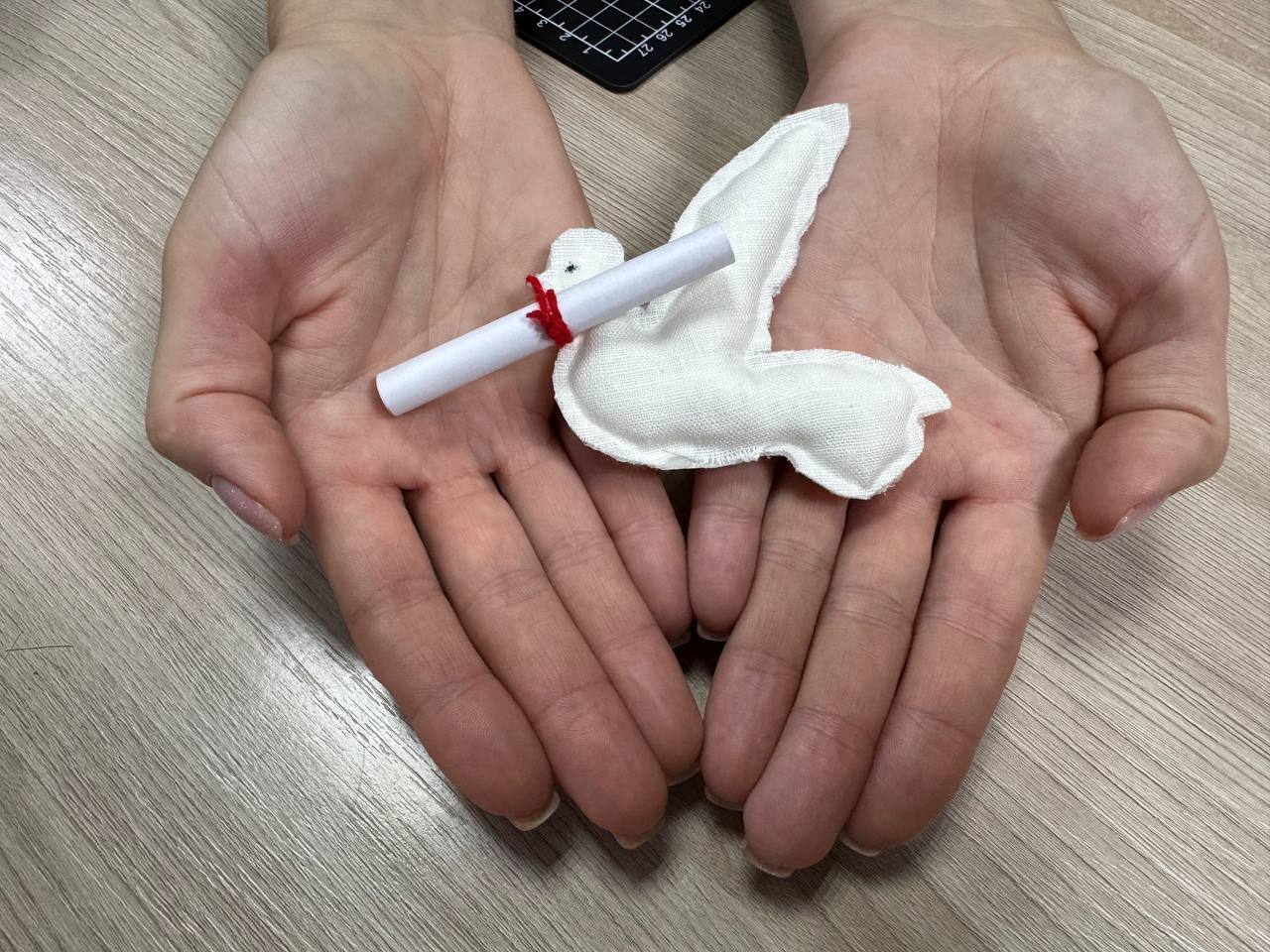 Молодежь Славяносербска создала обереги для бойцов СВО в преддверии Дня молодежи.
