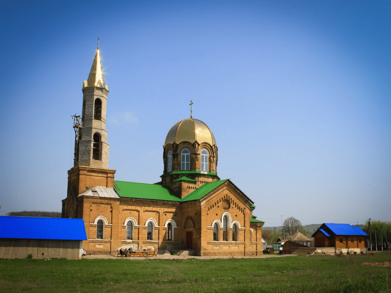 Свято-Вознесенский мужской монастырь Луганской епархии.
